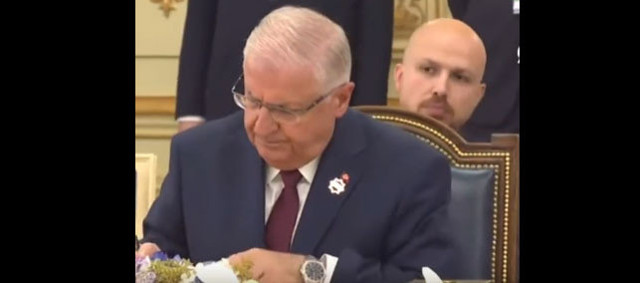 Bilal Erdoğan'ın yeni imajı dikkat çekti! Suudi Arabistan'da babasına eşlik etti - Resim: 1