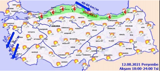 Heyelan, sel, yıldırım! Meteorolojiden son dakika kritik uyarılar geldi o illerdekiler dikkat - Resim: 1