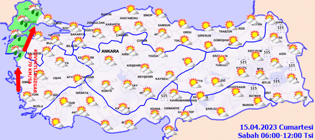 Bugün hava nasıl olacak? Meteoroloji'den sağanak yağış ve fırtına uyarısı! - Resim: 0