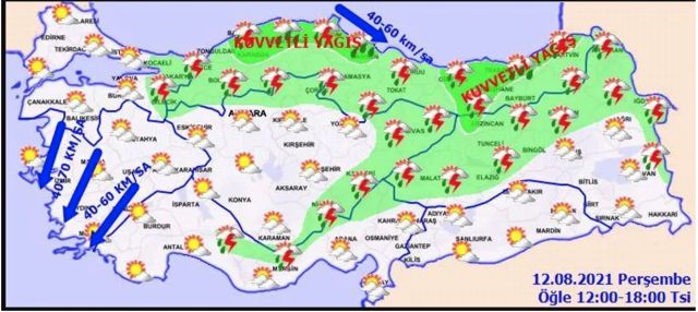 Heyelan, sel, yıldırım! Meteorolojiden son dakika kritik uyarılar geldi o illerdekiler dikkat - Resim: 0