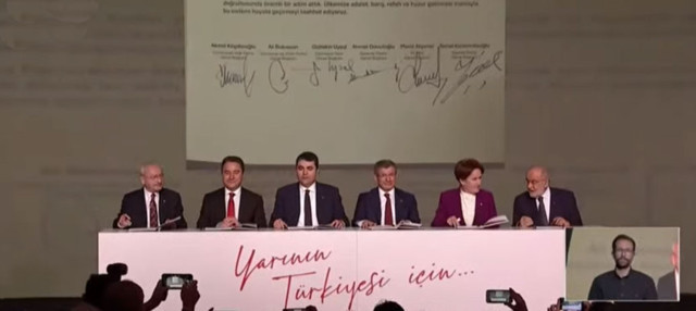 28 Şubat Zirvesi! 6 lider Güçlendirilmiş Parlamenter Sistem önerisini açıkladı imzalar atıldı - Resim: 1