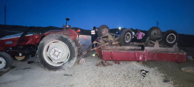 Ankara'da piknik dönüşü traktör faciası 4 ölü 18 yaralı - Resim: 0