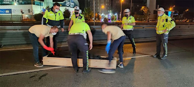 İstanbul'da feci motosiklet kazası 2 ölü! Birinin kafası koptu - Resim: 1