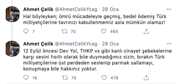 İYİ Partili Çelik'ten Bahçeli'ye: Saldırıları azmettirdiğiniz için yargılanacaksınız - Resim: 3