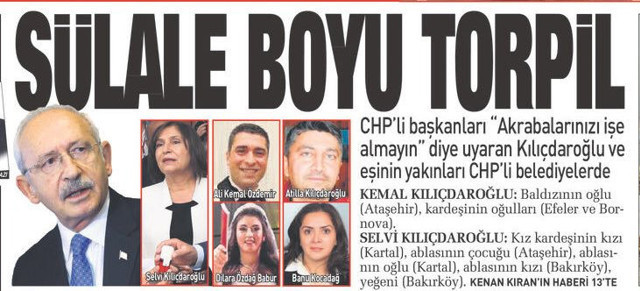 Selvi Kılıçdaroğlu'nun yakınları nerede çalışıyor? Sabah'ın haberi olay oldu - Resim: 0