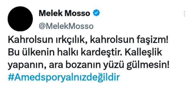 Melek Mosso ne dedi? Amedspor sözleri Bursa'daki konserini iptal ettirdi - Resim: 0