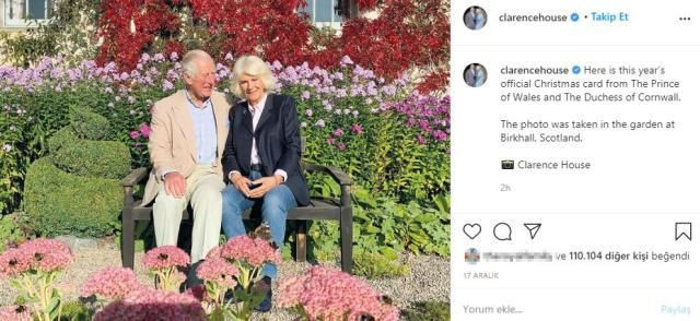 Kraliyet Ailesi ve dünyaca ünlü isimler yılbaşına özel poz verdi gelenek bozulmadı - Resim: 4