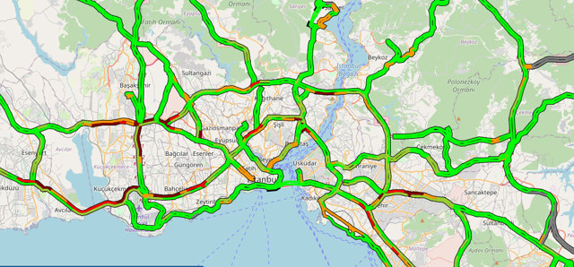 Sabah rekor kırmıştı! İstanbul trafiğinde son durum - Resim: 0