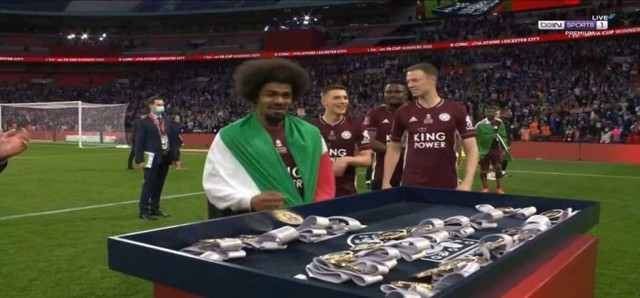 Leicester City'den Filistin bayrağıyla kutlama - Resim: 0