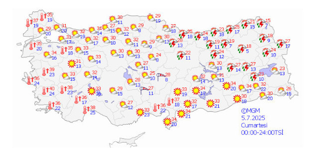 İstanbul Valiliğinden sıcak hava uyarısı! Bu saatlerde dışarıya çıkmayın - Resim: 0