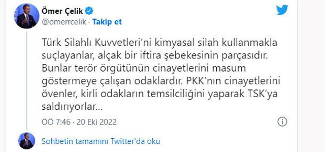 Tabipler Birliği TSK'yı kimyasal silah ile suçladı! AK Parti'den sert yanıt geldi - Resim: 1