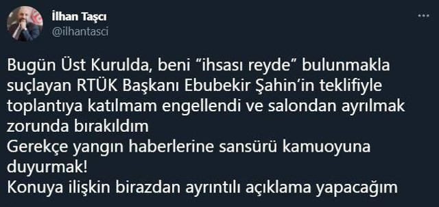 CHP'li üyenin algı operasyonuna RTÜK Başkanı Ebubekir Şahin'den tepki - Resim: 0