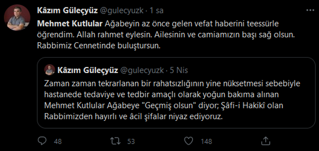 Yeni Asya gazetesinin sahibi Nurcu cemaat lideri Mehmet Kutlular hayatını kaybetti - Resim: 0