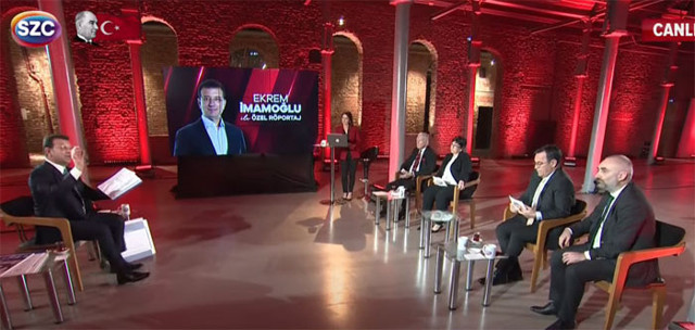 Ekrem İmamoğlu sunucuya 'ayar' çekti Ahmet Hakan İstanbul için iktidar taraftarlarına 3 şeyi önerdi - Resim: 0