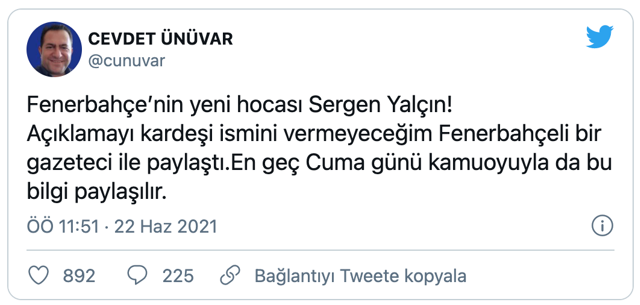 Bomba Sergen Yalçın iddiası! Fenerbahçe'nin yeni teknik direktörü Sergen oldu - Resim: 0