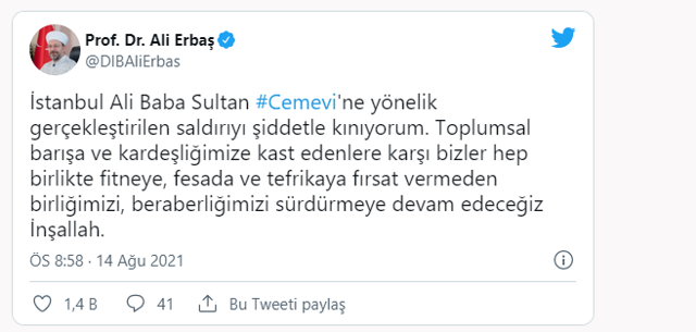 Pendik'te cemevinin camları kırıldı! Valilikten açıklama geldi: İki fail yakalandı - Resim: 1