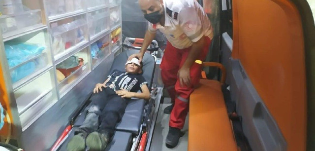 İsrail güçleri Gazze'de protestoya müdahale etti: 2'si ağır 11 kişiyi yaralandı - Resim: 0