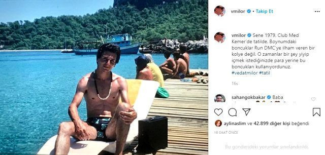Vedat Milor mayolu kaslı fotoğrafını paylaştı gelen yorumlar kahkaha attırdı - Resim: 3