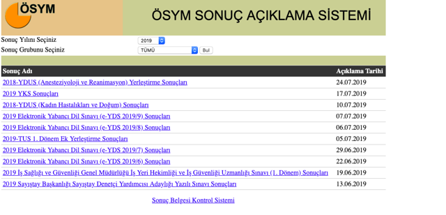 DGS sonuçları açıklanıyor ÖSYM TC ile DGS sınav sonucu sorgulama - Resim: 0
