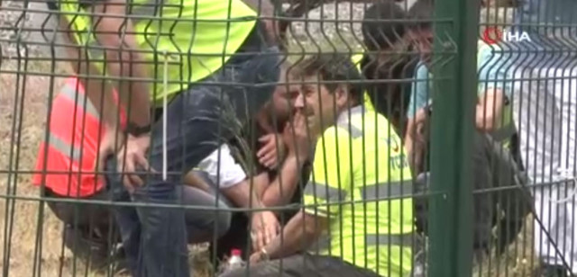 Zeytinburnu'nda korkunç olay! Raylarda çalışma yapan işçiye Marmaray çarptı - Resim: 0