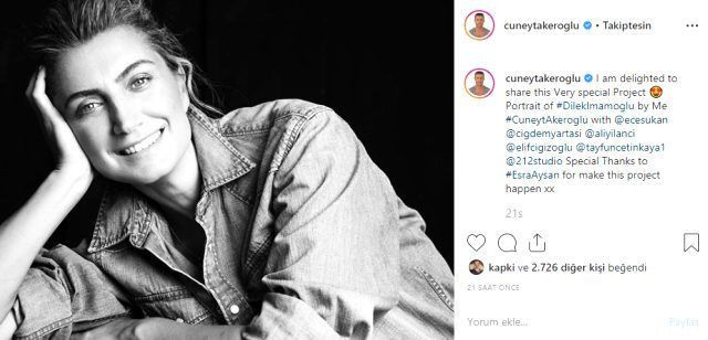 Dilek İmamoğlu verdiği pozlarla yıktı geçti! Dünyaca ünlü dergiye kapak oldu - Resim: 1