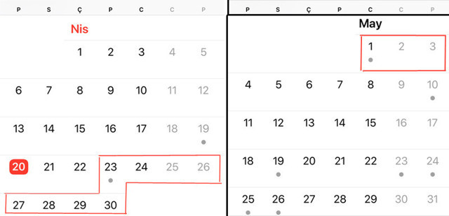 23 Nisan ile 1 Mayıs tatili birleşirse İstanbul'da 11 sokağa çıkma yasağı olur - Resim: 0