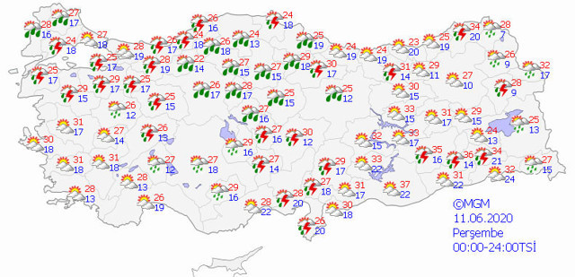 Meteoroloji'den üç şehir için kuvvetli yağış uyarısı - Resim: 2