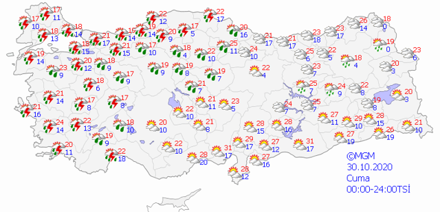 Meteorolojiden İstanbul için sağanak yağış uyarısı - Resim: 0