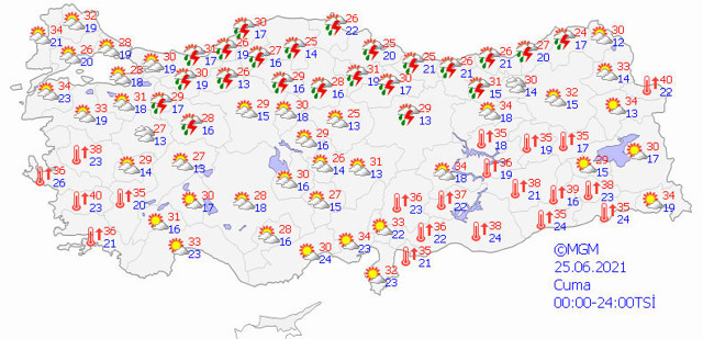 Meteoroloji'den İstanbul için sarı uyarı: Kuvvetli olacak (23 haziran Hava durumu) - Resim: 2