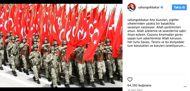 Şahan Gökbakar'dan Afrin paylaşımı: Ana kuzuları... - Resim: 1