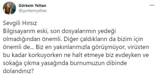 Görkem Yeltan'a kısıtlamada evdeyken hırsız şoku! İsyan etti - Resim: 3