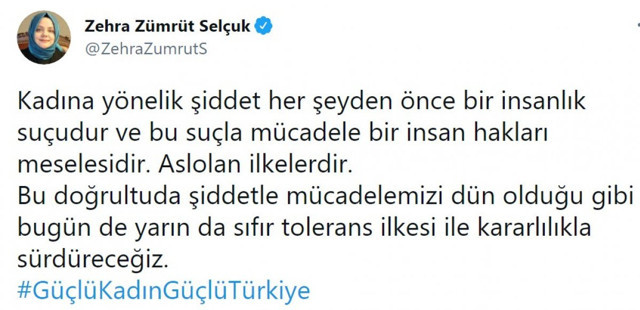 Bakan Zehra Zümrüt Selçuk: Kadına yönelik şiddette sıfır tolerans - Resim: 2