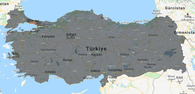 Koronavirüs Türkiye haritası tıkla bulunduğun mahallede sokakta vaka var mı öğren - Resim: 0