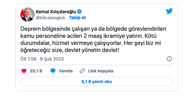 CHP Lideri Kemal Kılıçdaroğlu: Her şeyi biz mi öğreteceğiz size, devlet yönetin devlet! - Resim: 0
