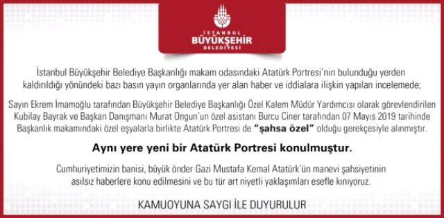 YSK'nın İstanbul kararı sonrası İBB'den çok konuşulacak "İmamoğlu" kararı! - Resim: 1