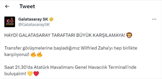 Galatasaray'ın yeni transferi Wilfried Zaha İstanbul'a geldi! Taraftarlara üçlü çektirdi... - Resim: 1