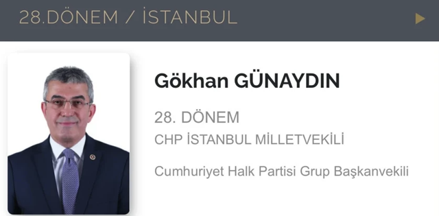 CHP'de G&ouml;khan G&uuml;naydın, g&ouml;revine d&ouml;nd&uuml; - Resim: 0