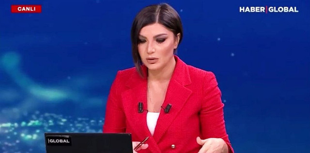 Ünlü spiker Buket Güler yayına devam edemedi! Rahatsızlanarak Haber Global'deki programı terk etti - Resim: 0