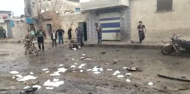 Azez'de PKK saldırısı 1 kişi öldü yaralılar var - Resim: 1