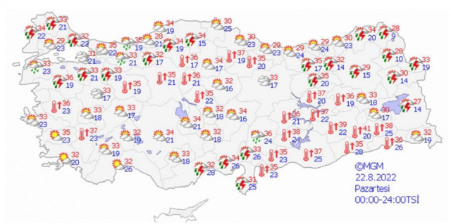 Çok fena geliyor! Meteoroloji İstanbul dahil 23 şehir için 5 gün boyunca alarm verdi! 2 şehire sel uyarısı - Resim: 0