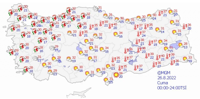 Çok fena geliyor! Meteoroloji İstanbul dahil 23 şehir için 5 gün boyunca alarm verdi! 2 şehire sel uyarısı - Resim: 4