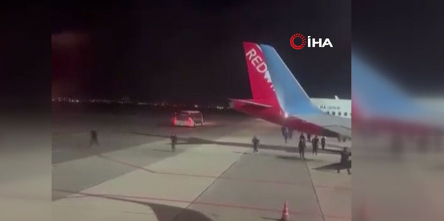 İsrail’den gelen uçağa tepki! Pisti bastılar - Resim: 0