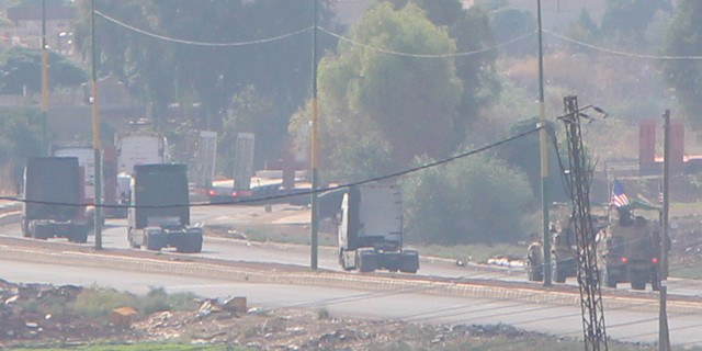 ABD'nin Irak yönünden gelen konvoyu Suriye'de görüntülendi - Resim: 0