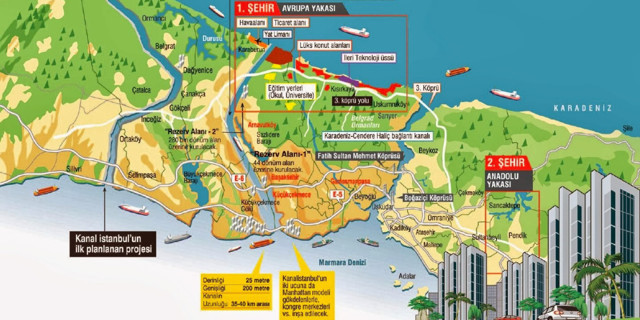 Kanal İstanbul Projesi ile ilgili son dakika gelişmesi! İmar planı onaylandı - Resim: 0