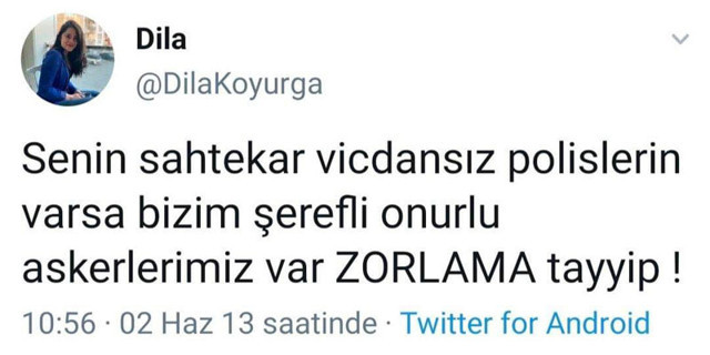 Cumhurbaşkanı Erdoğan’a skandal sözler CHP'li Dila Koyurga hakkında suç duyurusu! - Resim: 1