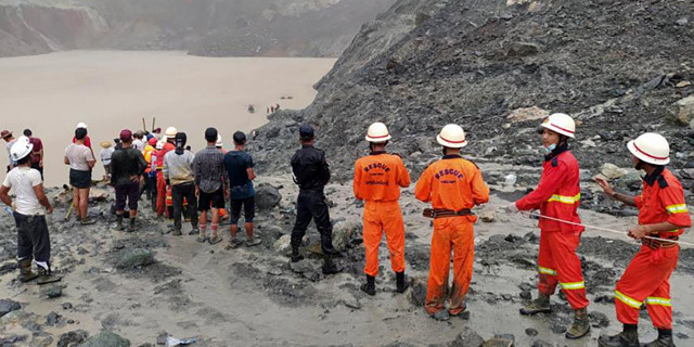 Myanmar'da maden faciası! En az 113 kişi hayatını kaybetti - Resim: 2