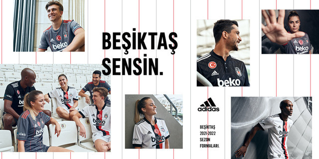 Beşiktaş'ın yeni sezon formaları tanıtıldı - Resim: 0