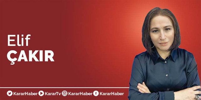 Karar gazetesi yazarı Elif Çakır başörtüsünü çıkardı - Resim: 0