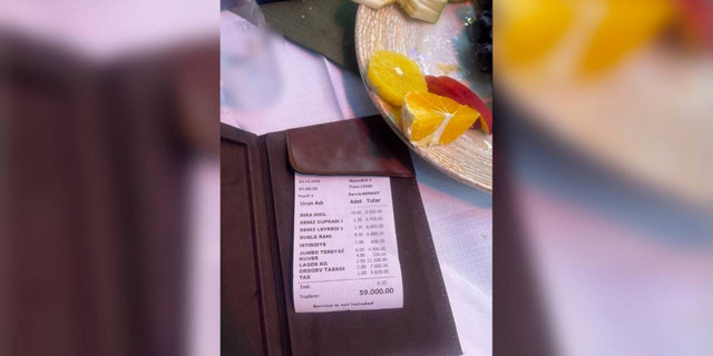 Turist gördüklerinde böyle oluyor! Fırsatçı esnaf 59 bin TL'lik adisyon çıkardı - Resim: 0