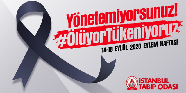 Sağlık çalışanları siyah kurdele takacak! İstanbul Tabip Odası açıkladı - Resim: 0